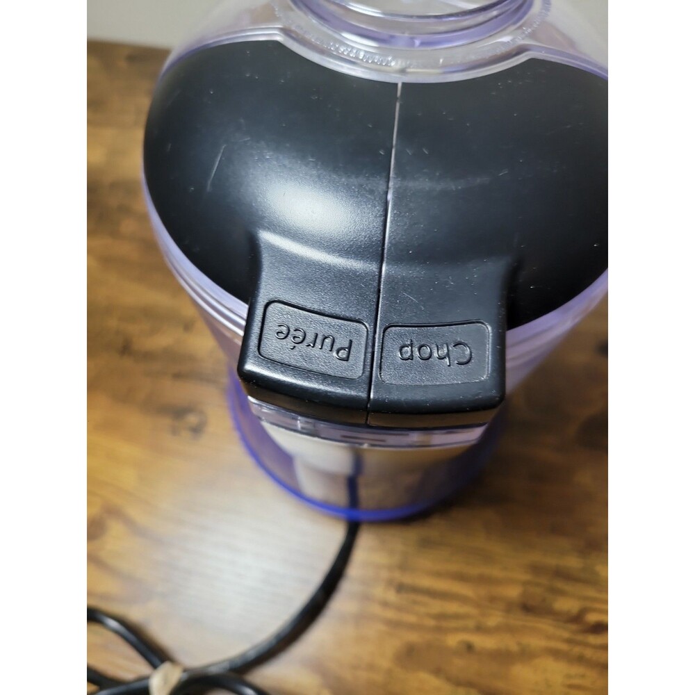 Kitchenaid Empire Blue  3.5 Cup Food Chopper  2 Speed Works - Picture 12 of 16